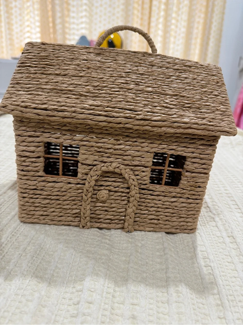 bundle of 2 target bullseye’s playground woven house storage